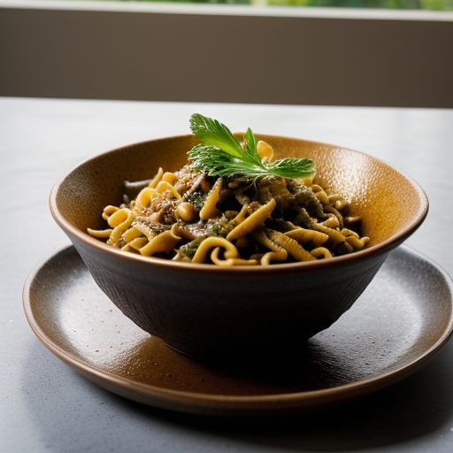 Fried Pasta Soup recipe image