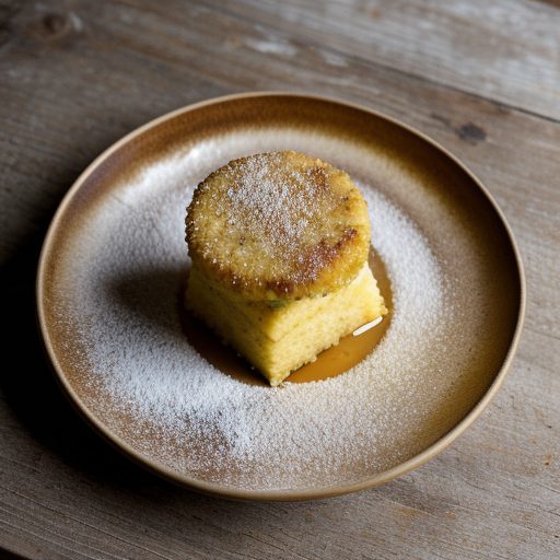 Fried Polenta Cake With Shrimp Etouffee recipe image