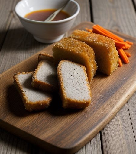 Fried Pork Bread recipe image