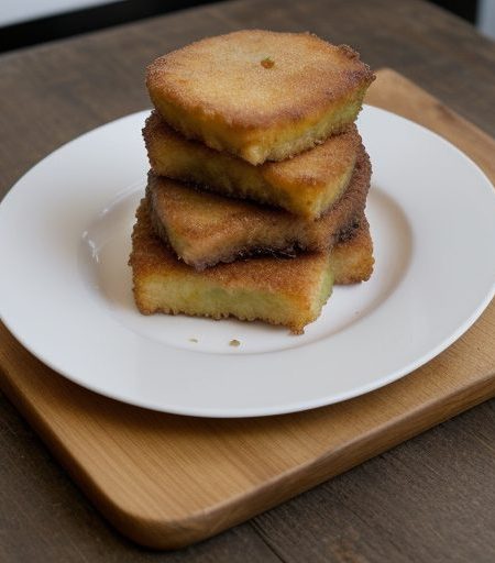 Fried Pork Bread recipe image