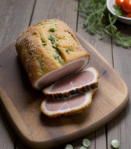 Fried Pork Bread recipe image