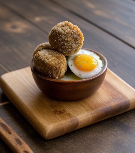 Fried Pork Bread recipe image