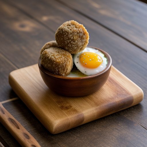 Fried Pork Bread recipe image