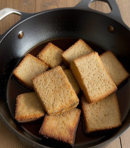 Fried Pork Bread recipe image