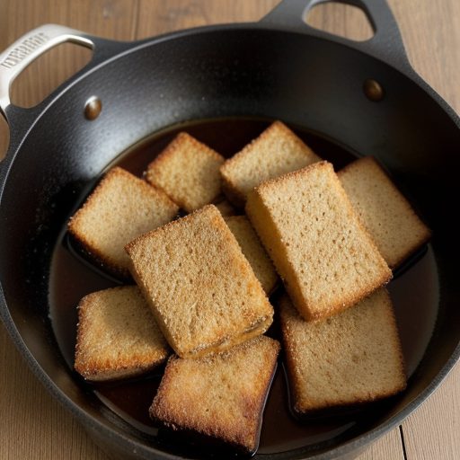 Fried Pork Bread recipe image