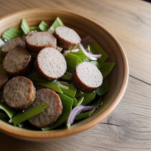 Fried Pork Salad recipe image