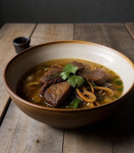 Fried Pork Soup recipe image
