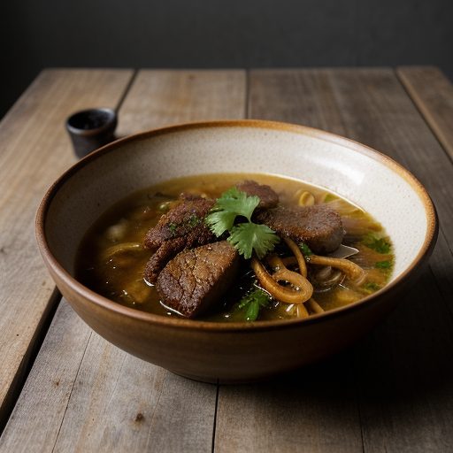 Fried Pork Soup recipe image