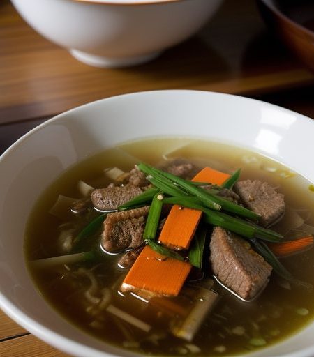 Fried Pork Soup recipe image