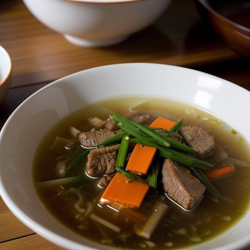 Fried Pork Soup recipe image