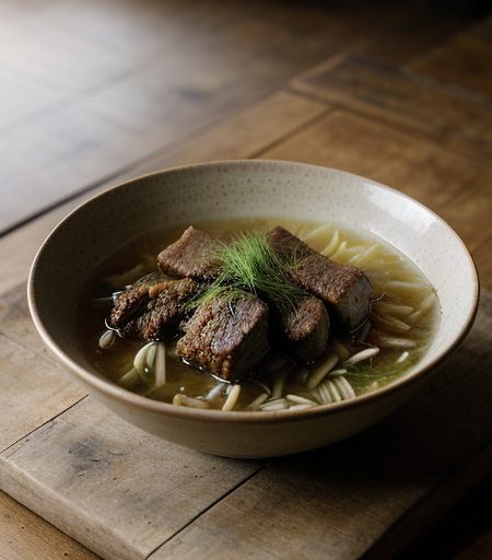 Fried Pork Soup recipe image