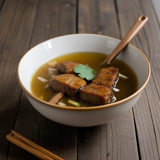 Fried Pork Soup recipe image