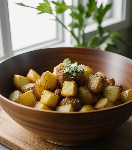 Fried Potato Salad recipe image