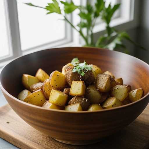 Fried Potato Salad recipe image