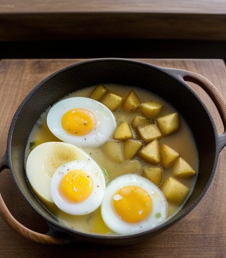 Fried Potato Sauce recipe image
