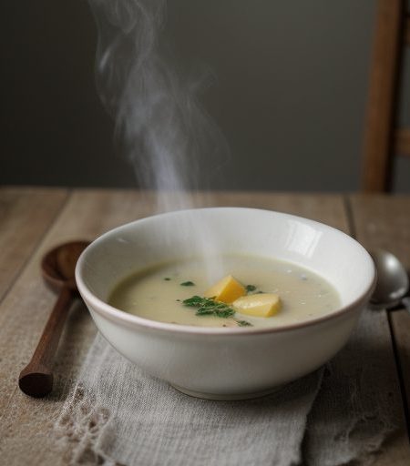 Fried Potato Soup recipe image