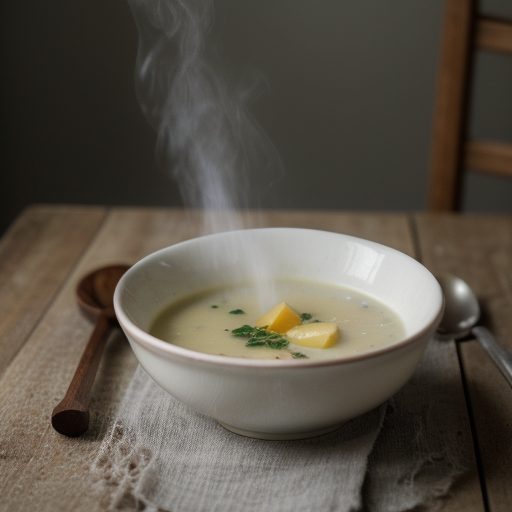 Fried Potato Soup recipe image