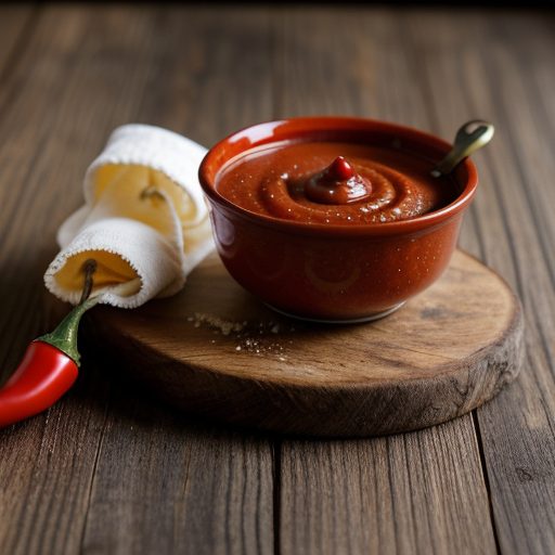 Fried Red Pepper Dipping Sauce recipe image