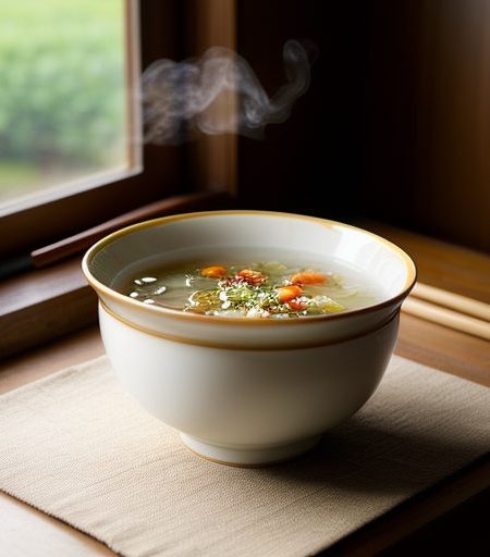 Fried Rice Soup recipe image