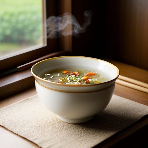Fried Rice Soup recipe image