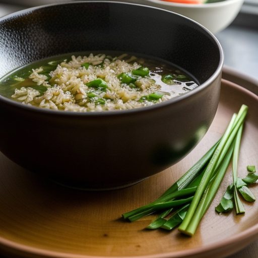 Fried Rice Soup recipe image