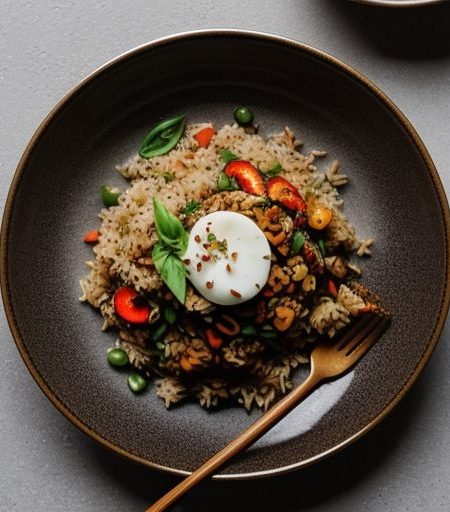 Fried Rice With Basil (Khao Pad Krapow recipe image