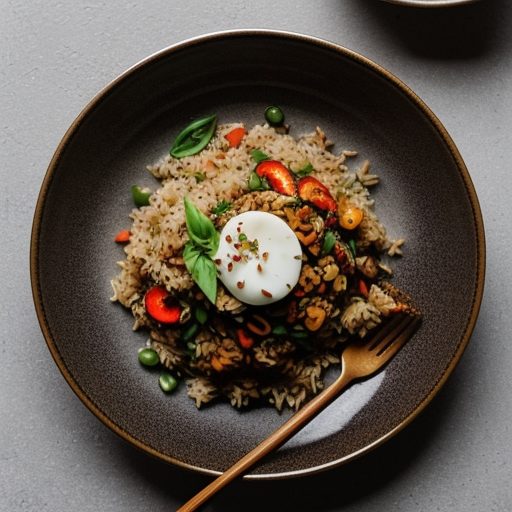 Fried Rice With Basil (Khao Pad Krapow recipe image