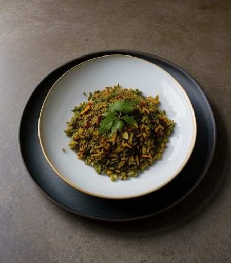 Fried Rice With Peppery Curry recipe image