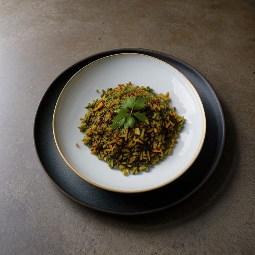 Fried Rice With Peppery Curry recipe image
