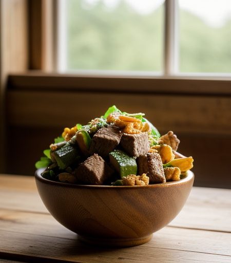 Fried Salad recipe image