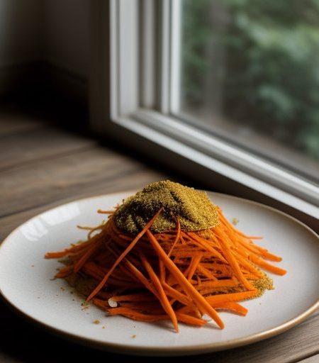 Fried Shredded Carrots recipe image