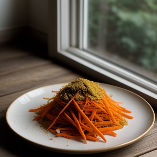 Fried Shredded Carrots recipe image