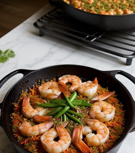 Fried Shrimp Casserole recipe image