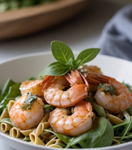Fried Shrimp Salad recipe image