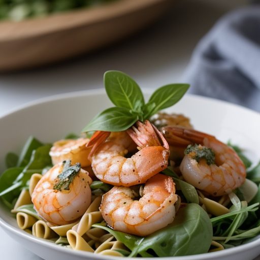 Fried Shrimp Salad recipe image