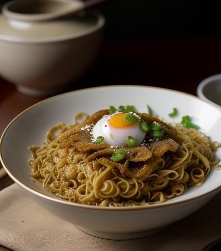 Fried Soup Noodles recipe image