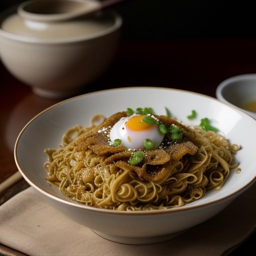 Fried Soup Noodles recipe image