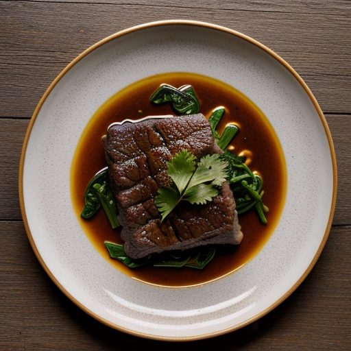Fried Spinach (Rau Muong Xao recipe image