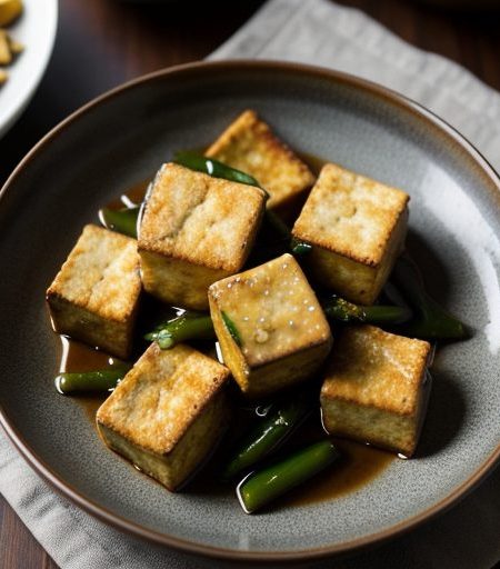 Fried Tofu Bread recipe image