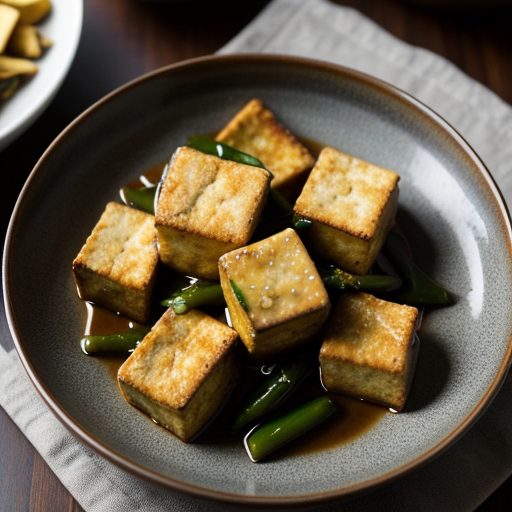 Fried Tofu Bread recipe image