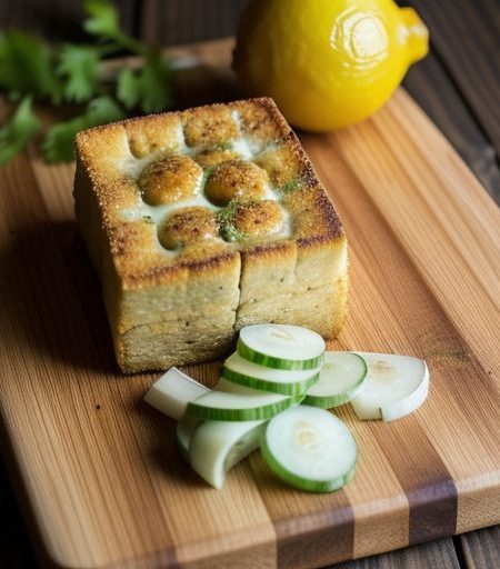 Fried Tofu Bread recipe image