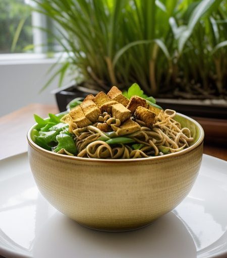 Fried Tofu Salad recipe image