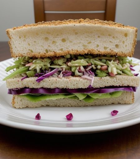 Fried Tofu Sandwich recipe image