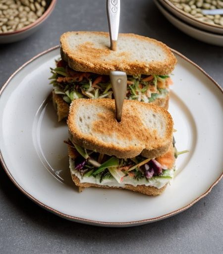 Fried Tofu Sandwich recipe image