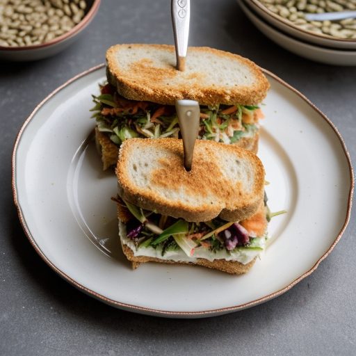 Fried Tofu Sandwich recipe image