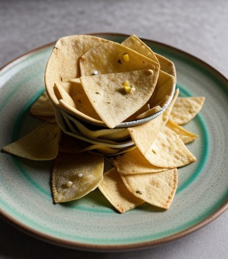 Fried Tortilla Chips recipe image