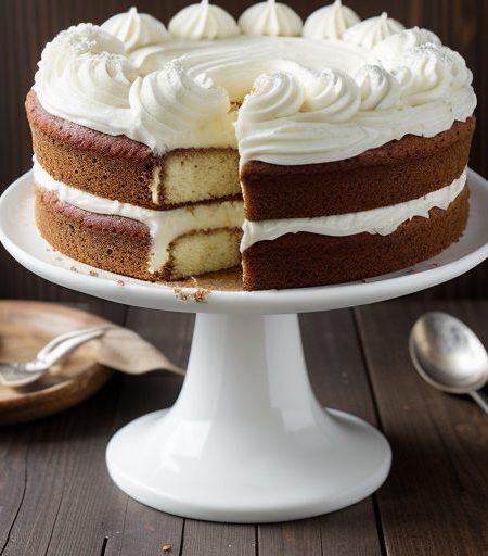 Friendship Cake Cream Cheese Frosting recipe image