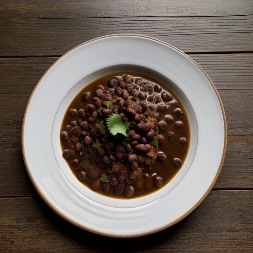 Frijoles Negros (Black Beans recipe image