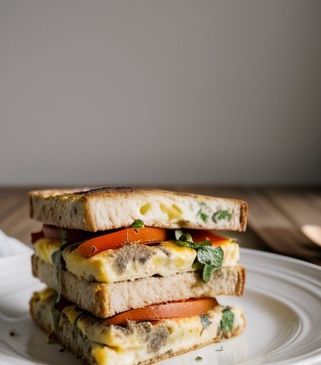 Frittata Sandwich - Country Living recipe image