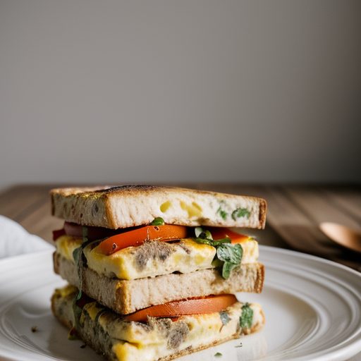 Frittata Sandwich - Country Living recipe image